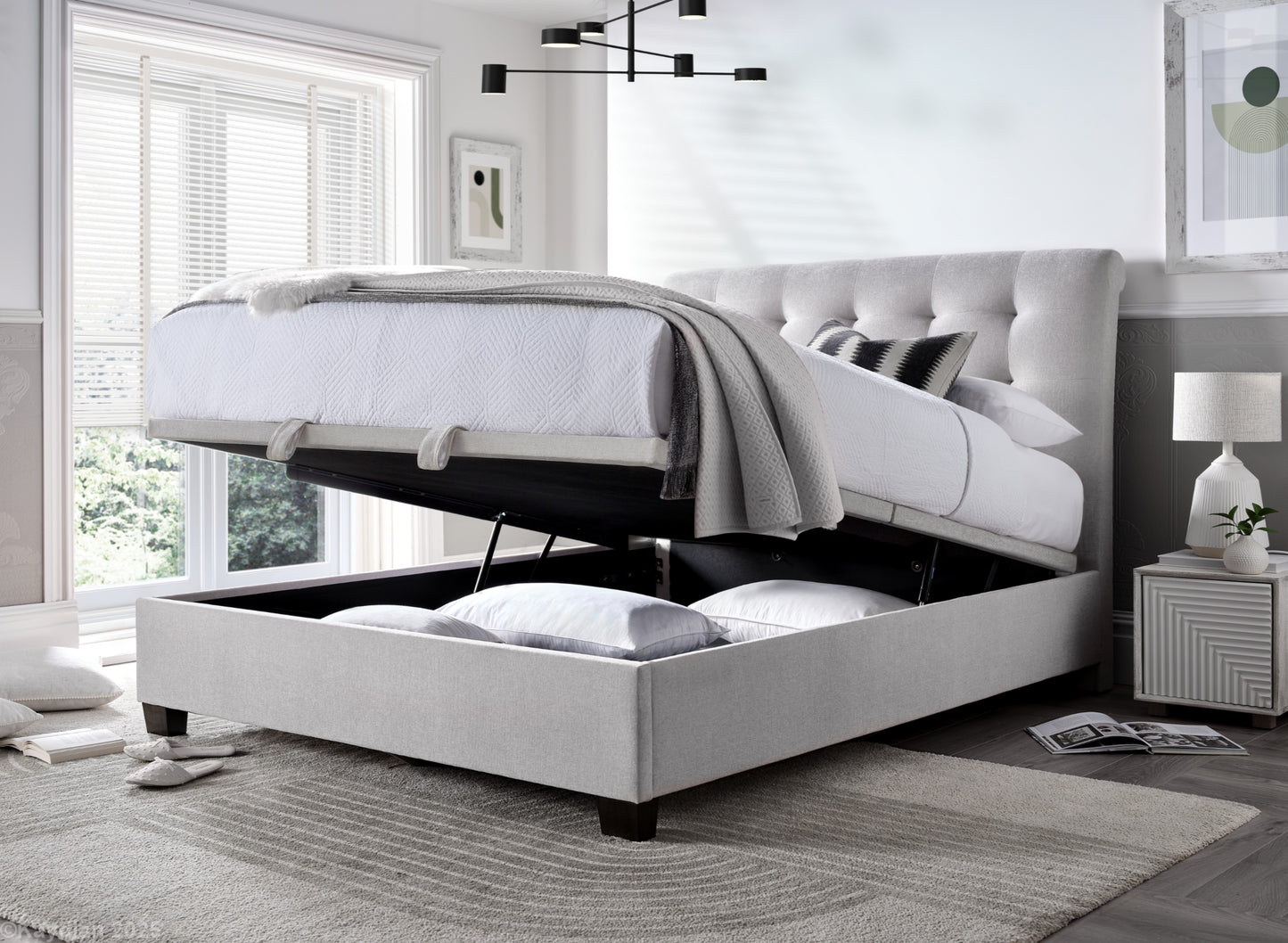 Ashbrooke Ottoman Storage Bed Frame