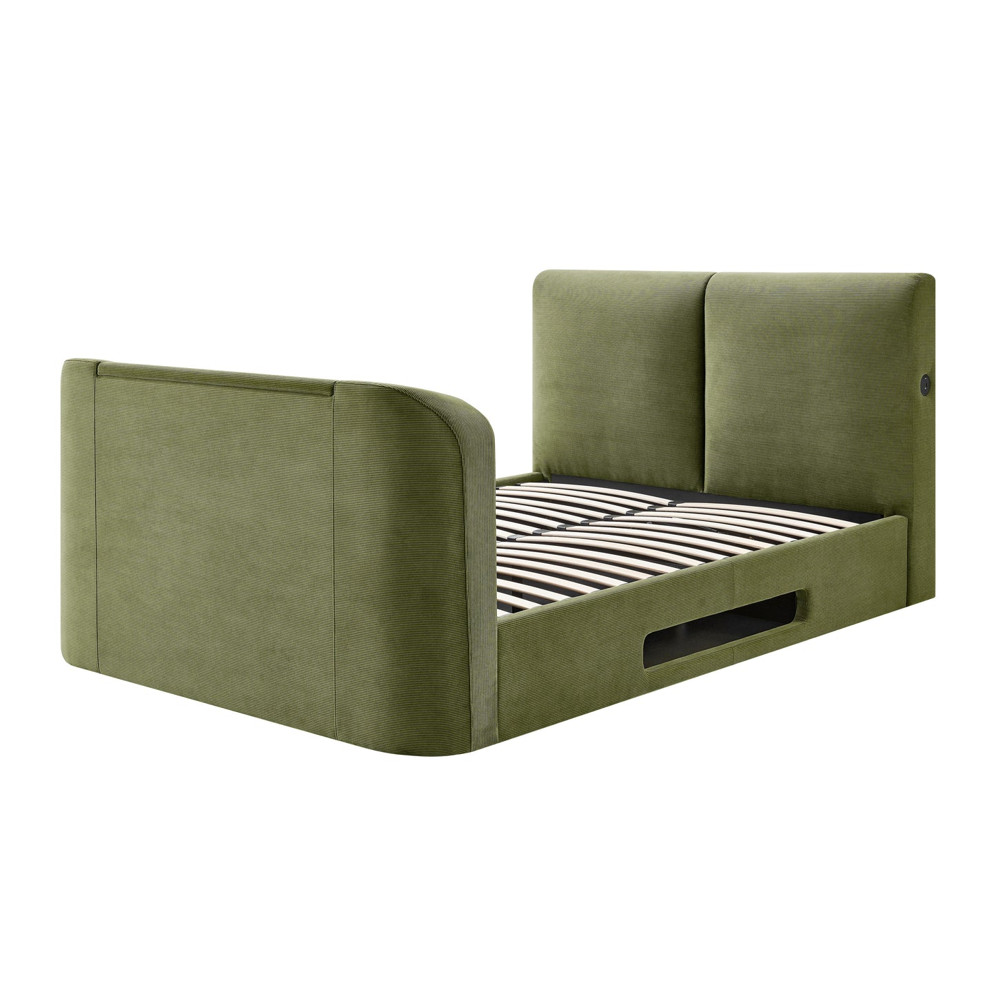 Cordy 2.1 Storage & Speaker TV Bed Frame