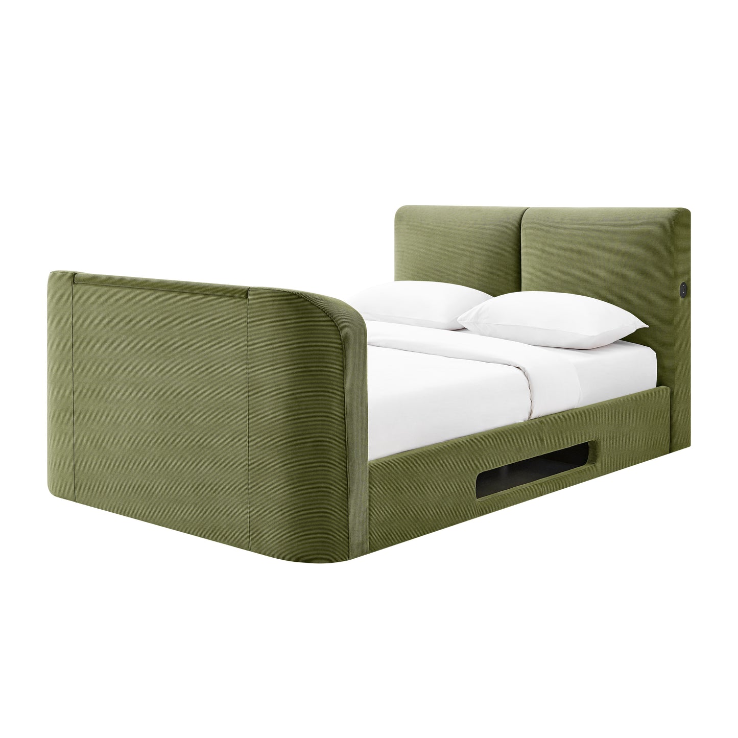Cordy 2.1 Storage & Speaker TV Bed Frame