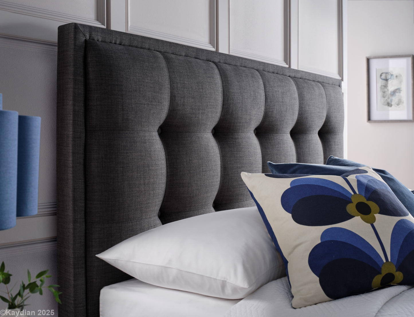 Falfield Ottoman Storage Bed Frame in Slate