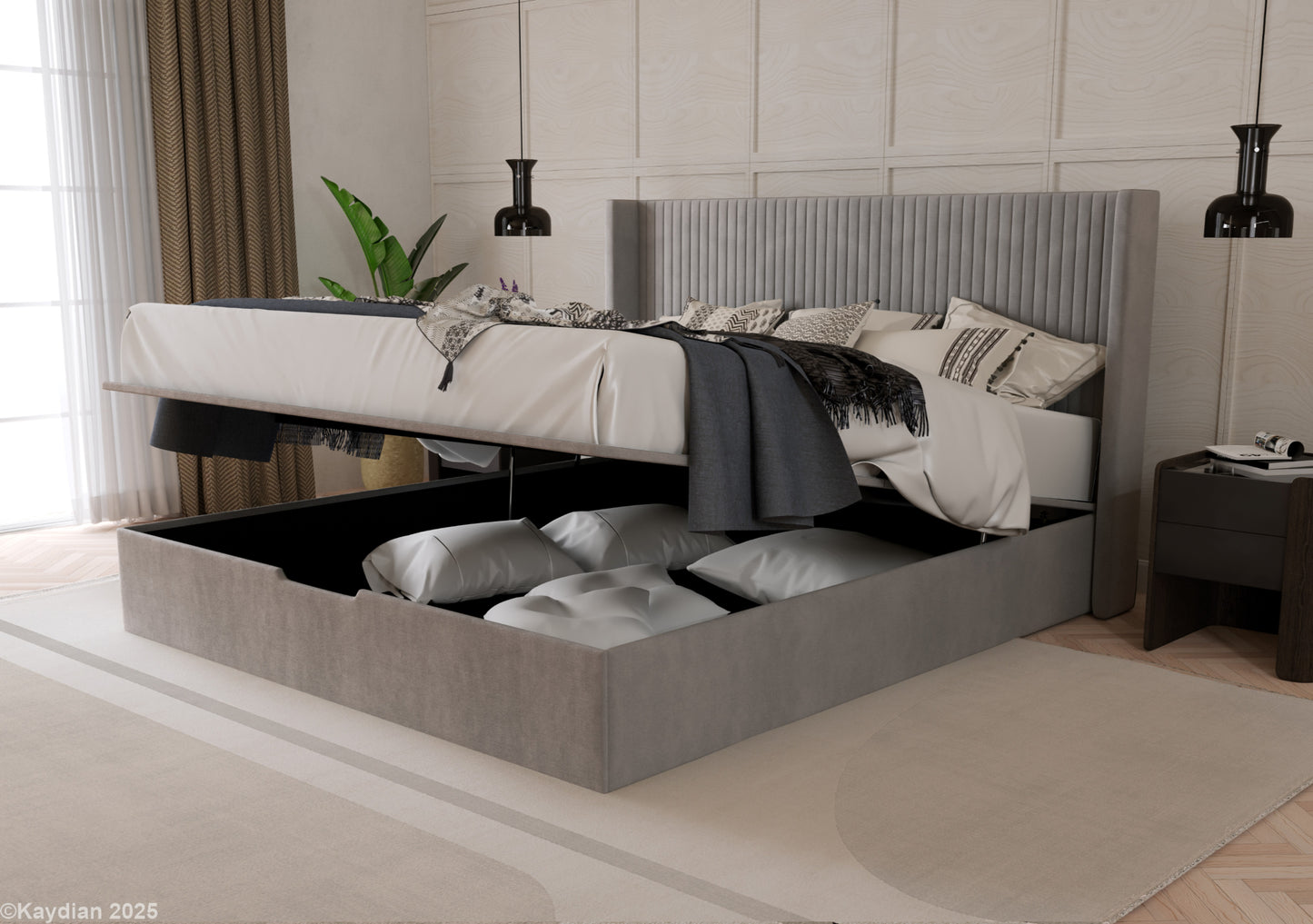 Hartley Ottoman Bed Frame