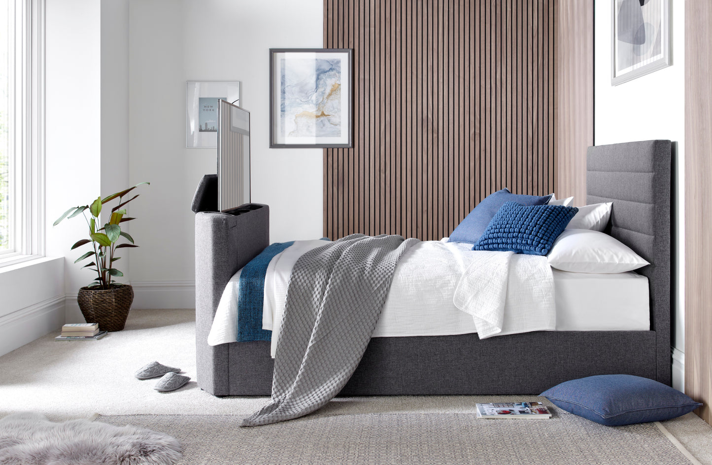 VOX TV Bed - Voice Activated TV Bed frame