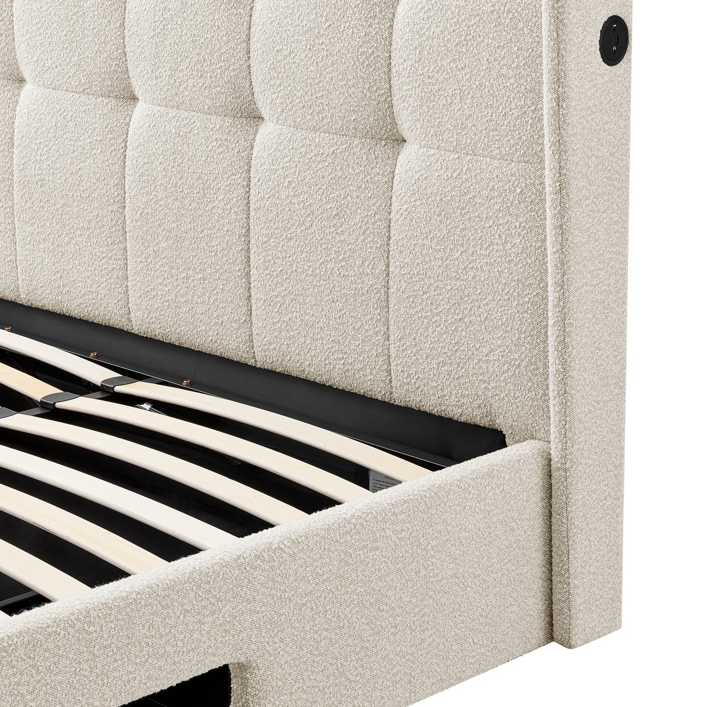 Wafer 2.1 Multimedia TV Bed Frame