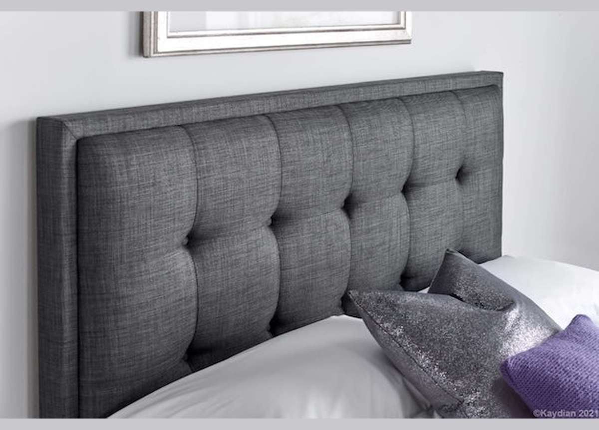 Falstone Ottoman Storage Bed - Slate Grey by Kaydian Design LTD in FALFL135SL only at TV Beds Northwest