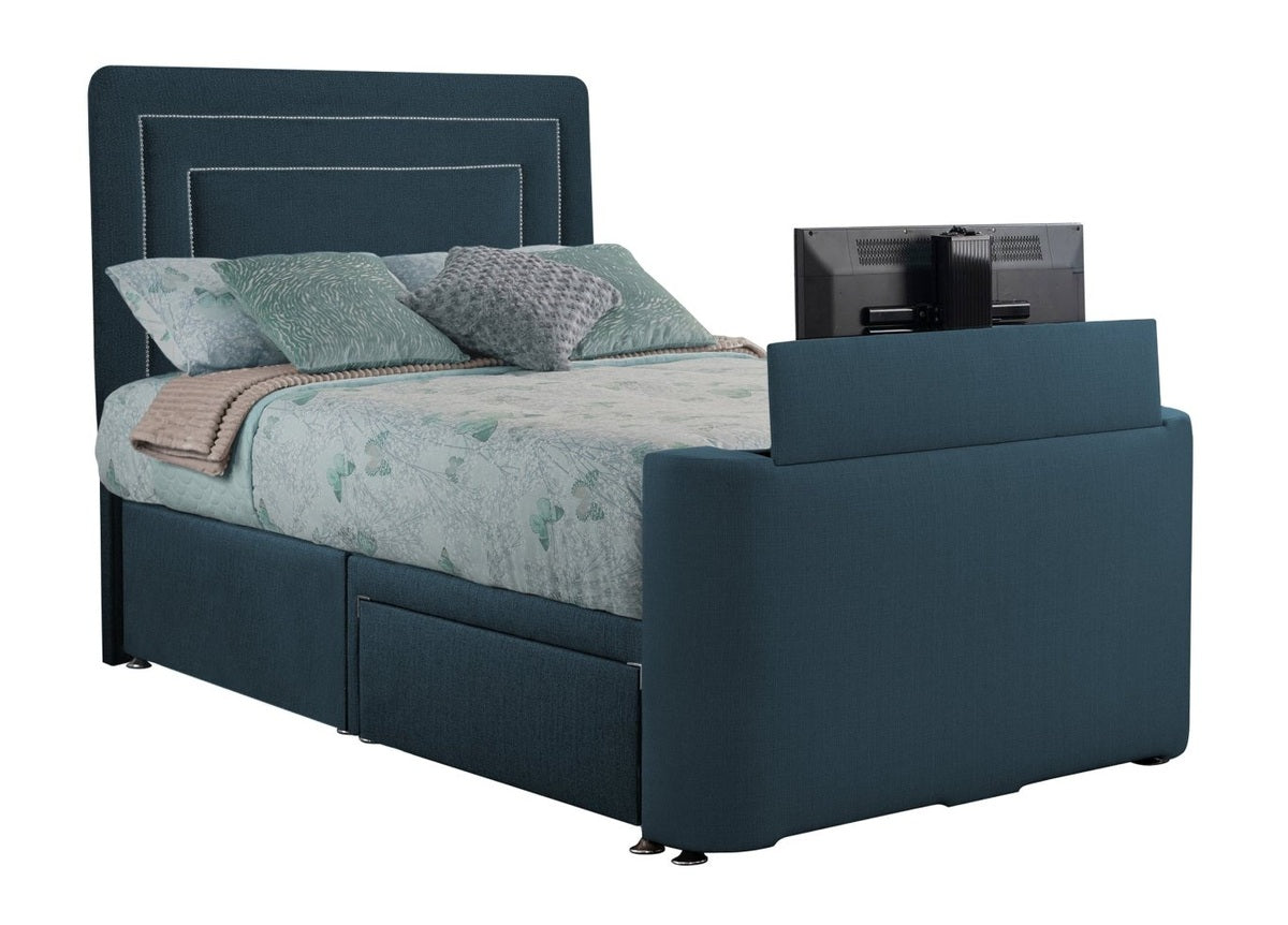 Sweet Dreams Image Brogan TV Bed Frame by Sweet Dreams in INIMA-BRO135PTSHERGAR ASH only at TV Beds Northwest