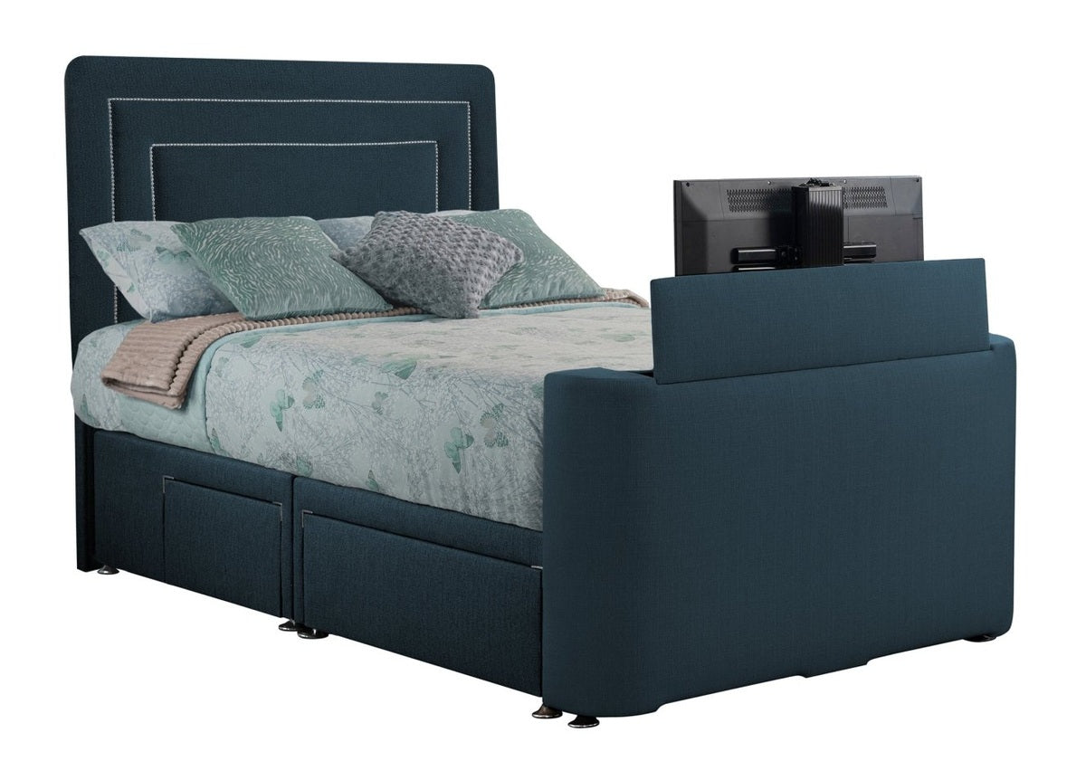 Sweet Dreams Image Brogan TV Bed Frame by Sweet Dreams in INIMA-BRO135PTSHERGAR ASH only at TV Beds Northwest