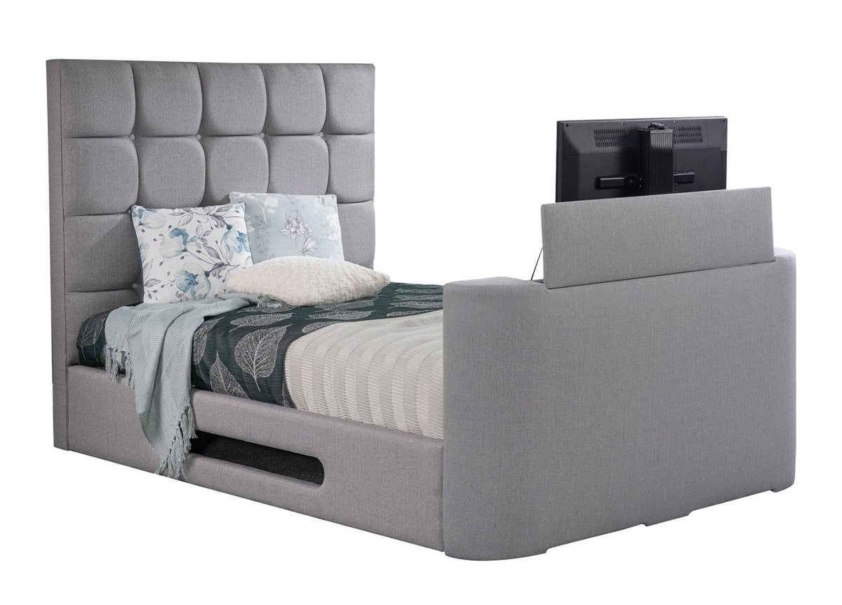Jasmin Dance Standard TV Bed Frame by Sweet Dreams Ltd in INJAS - DAN - STD - 135CHATS SHERGAR ASH only at TV Beds Northwest