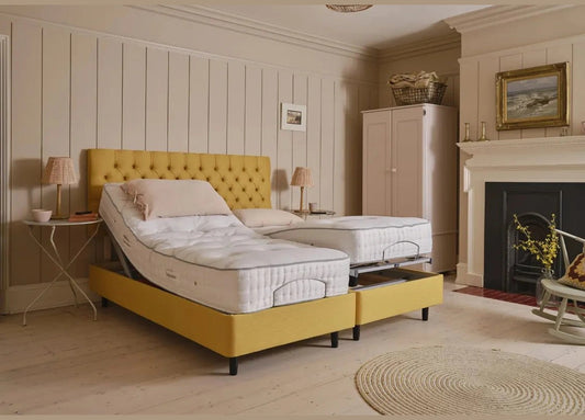 Sleepeezee InMotion Adjustable Slimline Divan Bed frame by Sleepeezee in only at TV Beds Northwest
