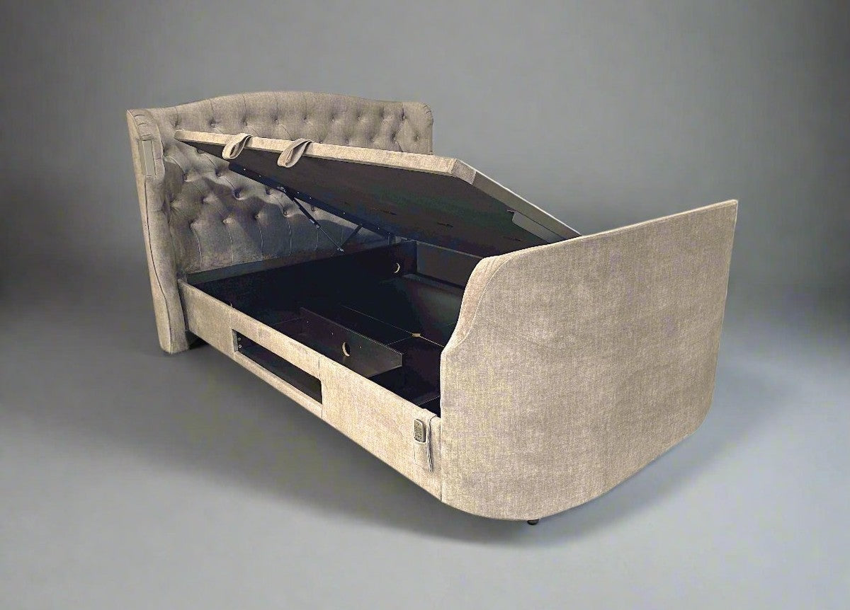 The Duchess Dolby Atmos TV Bed - Let Elegance Reign by TV Beds Northwest in only at TV Beds Northwest