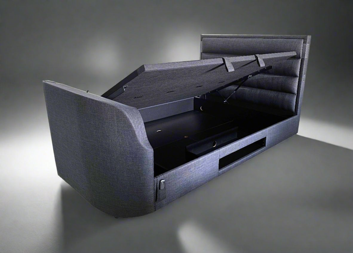 The Lakes Dolby Atmos TV Bed - King Size by TV Beds Northwest in only at TV Beds Northwest