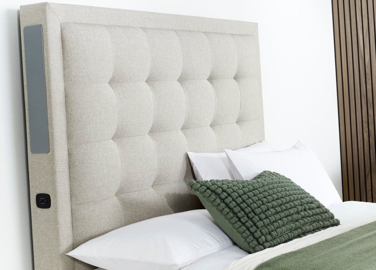 Titan 4.1 Multi Media Ottoman Storage TV Bed by Kaydian Design LTD in TOT150OA only at TV Beds Northwest