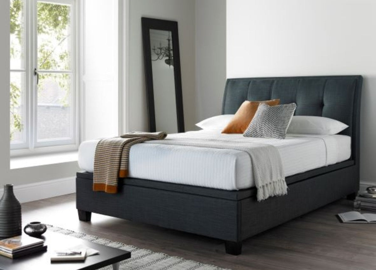Accent Ottoman Storage Bed Frame by Kaydian Design LTD in ACC135MDG only at TV Beds Northwest