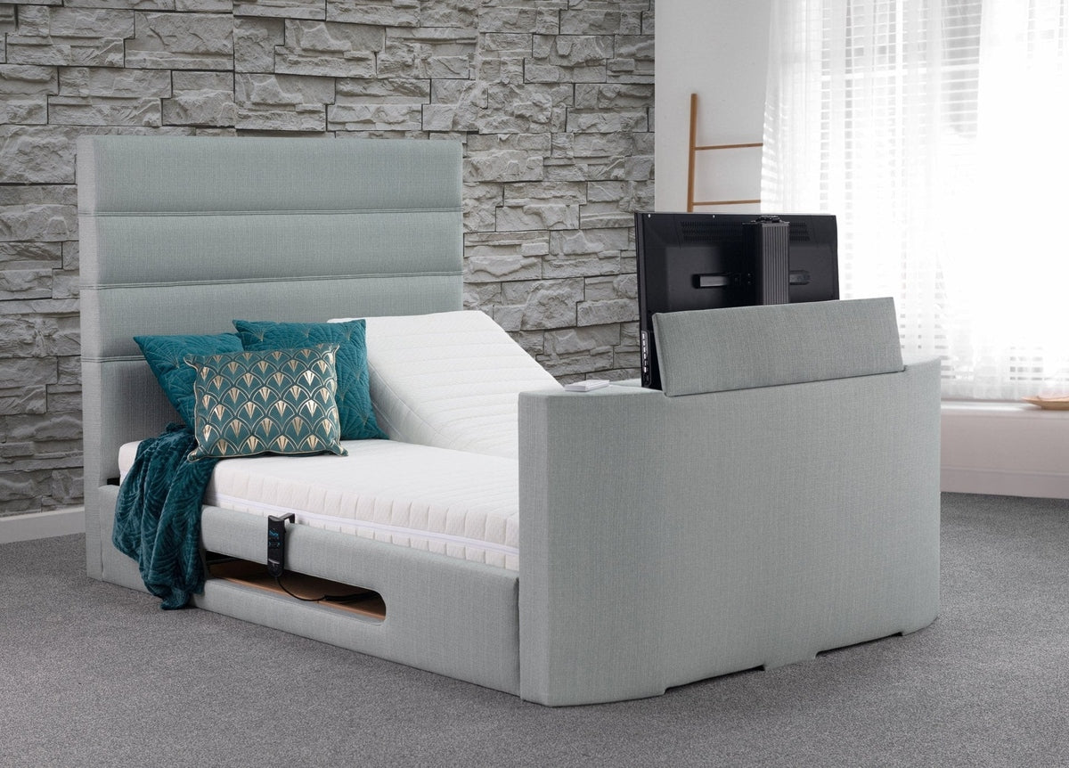 Sweet Dreams Mazarine Adjustable TV Bed Frame by Sweet Dreams in only at TV Beds Northwest