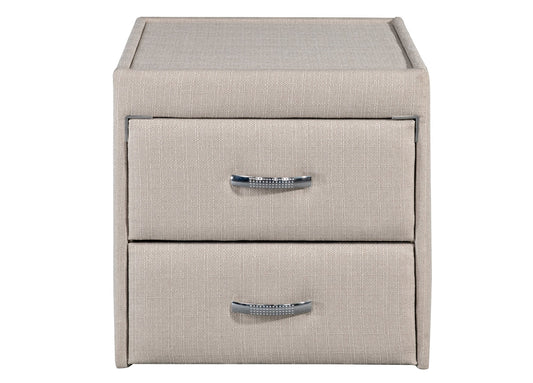 Sweet Dreams Two Drawer Bedside Cabinet by Sweet Dreams in SWD2DRBSC-5 only at TV Beds Northwest