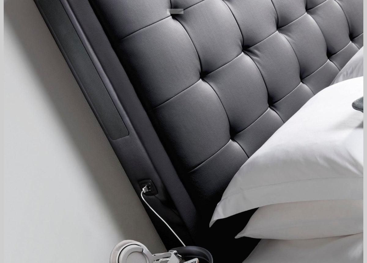 Titan 4.1 Multi Media Ottoman Storage TV Bed by Kaydian Design LTD in TOT150OA only at TV Beds Northwest