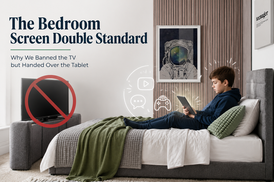 The Bedroom Screen Double Standard - Why We Banned the TV but Handed Over the Tablet