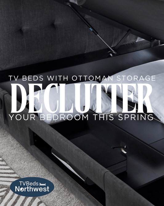 Declutter this Spring with Kaydian Design TV Bed frames - TV Beds Northwest