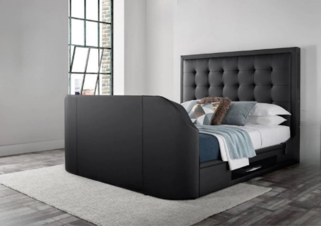 Hibernate in Style with the Kaydian Titan Ottoman TV Bed - TV Beds Northwest