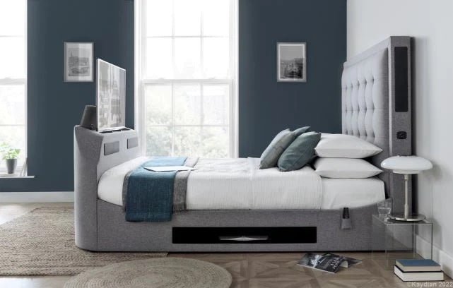 The First Adjustable Smart TV Bed is Coming - TV Beds Northwest