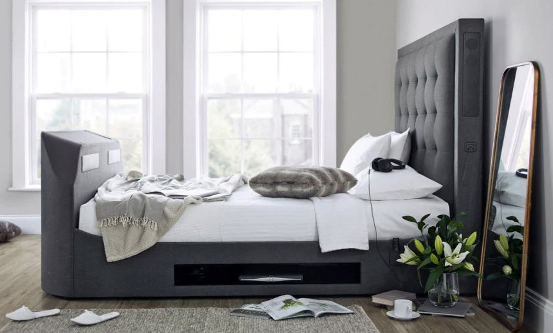 The Joy of a TV Bed with speakers - TV Beds Northwest