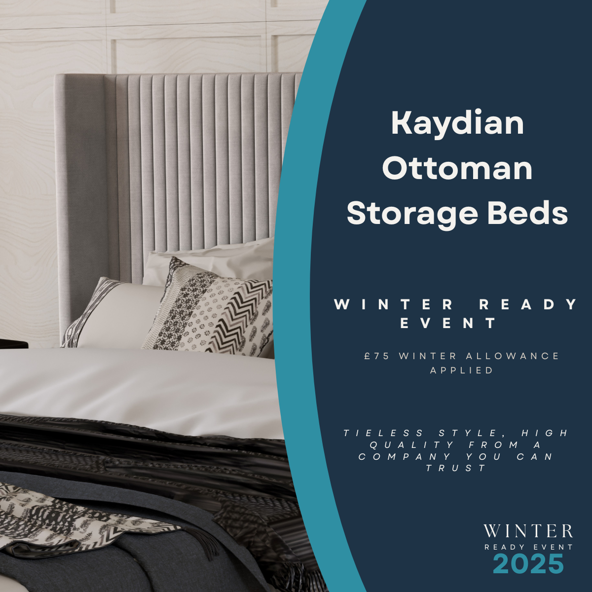 Winter Ready Event Kaydian Ottoman Storage