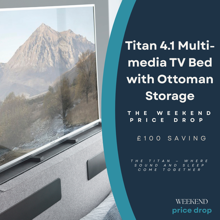 The Titan 4.1 TV Bed - £100.00 Saving