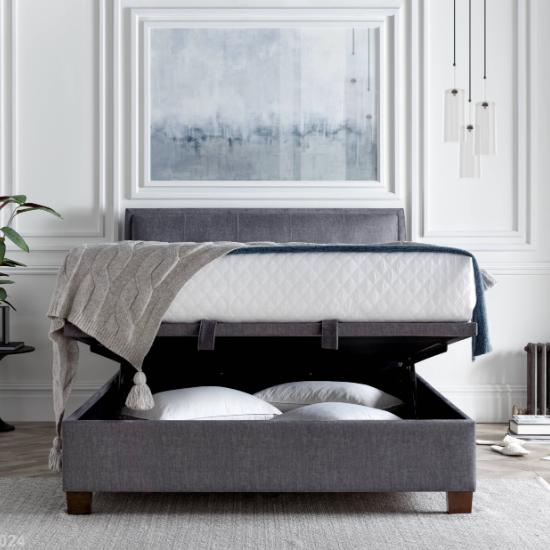 kaydian ottoman storage bed frame in king size 