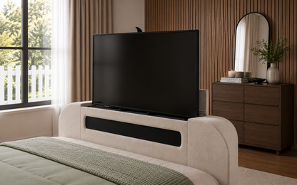 Harlow 5.1 Surround Sound Ottoman TV Bed Frame