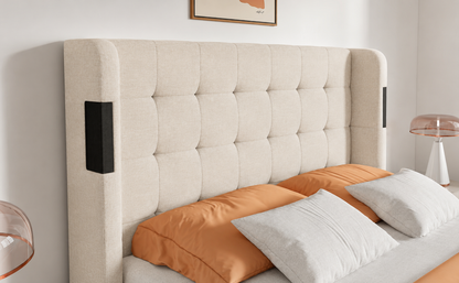 Harlow 5.1 Surround Sound Ottoman TV Bed Frame