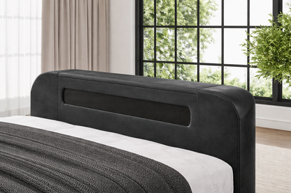 Amber 4.1 Multimedia Ottoman Storage TV Bed Frame (Sample)