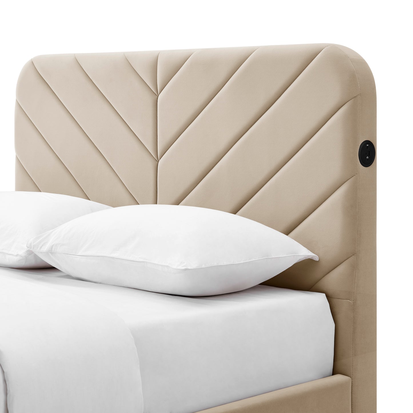 Chevron 2.1 Smart TV Bed Frame