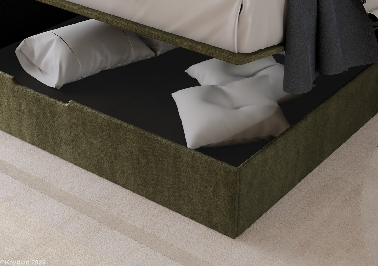 Hartley Ottoman Bed Frame