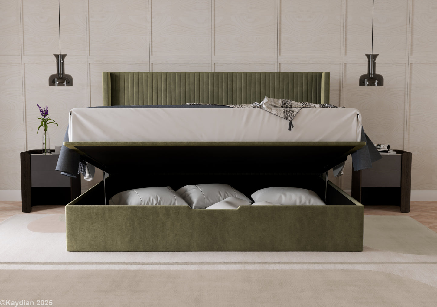 Hartley Ottoman Bed Frame