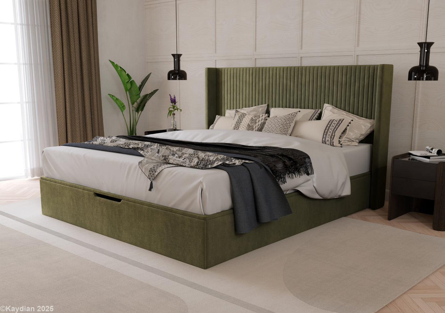 Hartley Ottoman Bed Frame