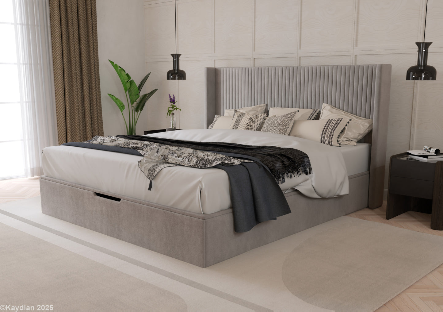 Hartley Ottoman Bed Frame