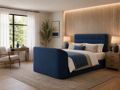 Legend 4.1 Multi Media Slatted TV Bed Frame