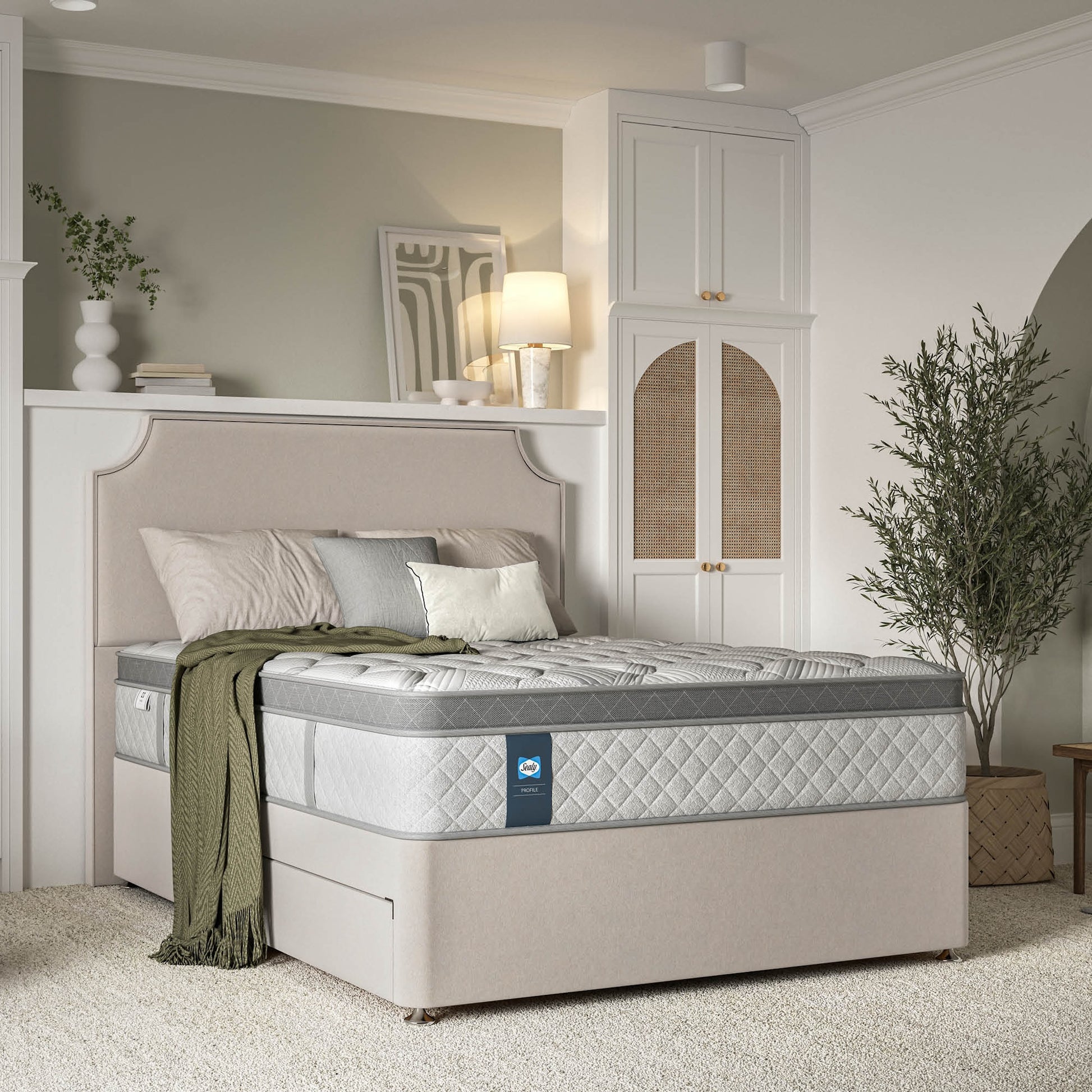 Sealy Trailblazer Geltex PostureTech Mattress - Profile Collection by Sealy in only at TV Beds Northwest