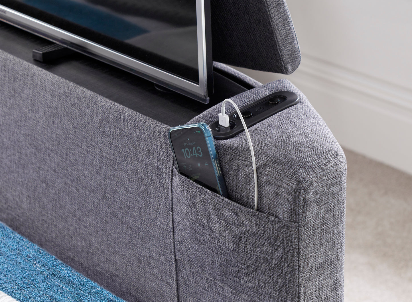 VOX TV Bed - Voice Activated TV Bed frame