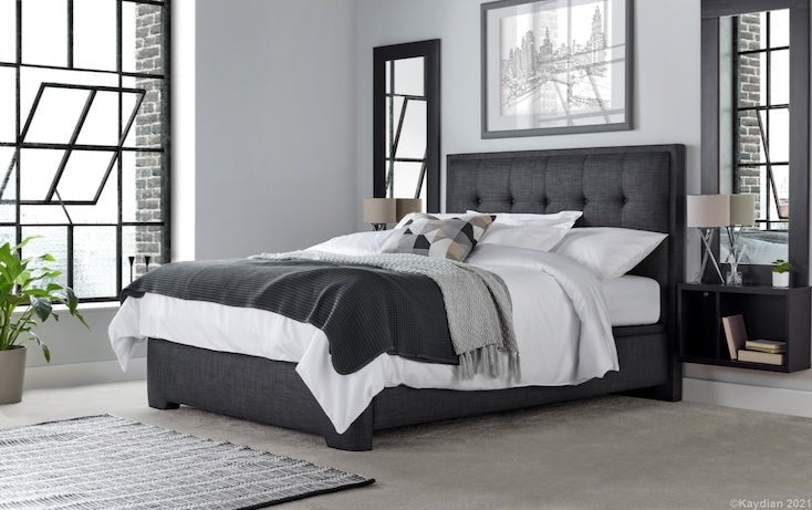 Falstone Ottoman Storage Bed - Slate Grey - TV Beds Northwest - FALFL135SL - doubleottoman - doubleottomanstorage