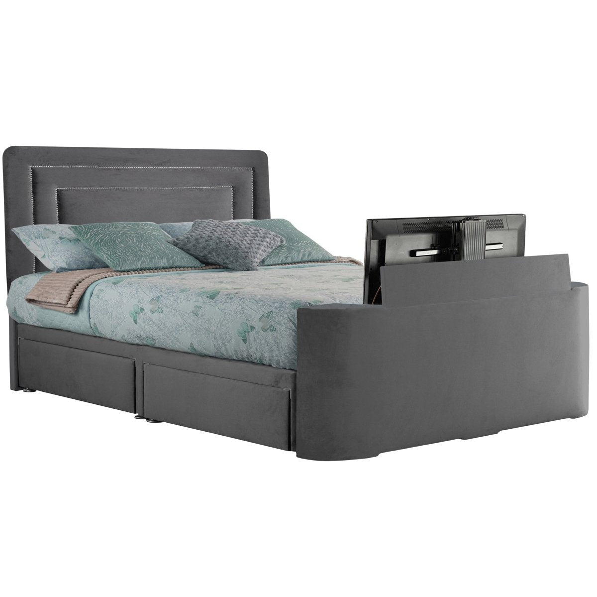 Image Brogan TV Bed By Sweet Dreams - TV Beds Northwest - choose your colour tvbed - doubletvbed
