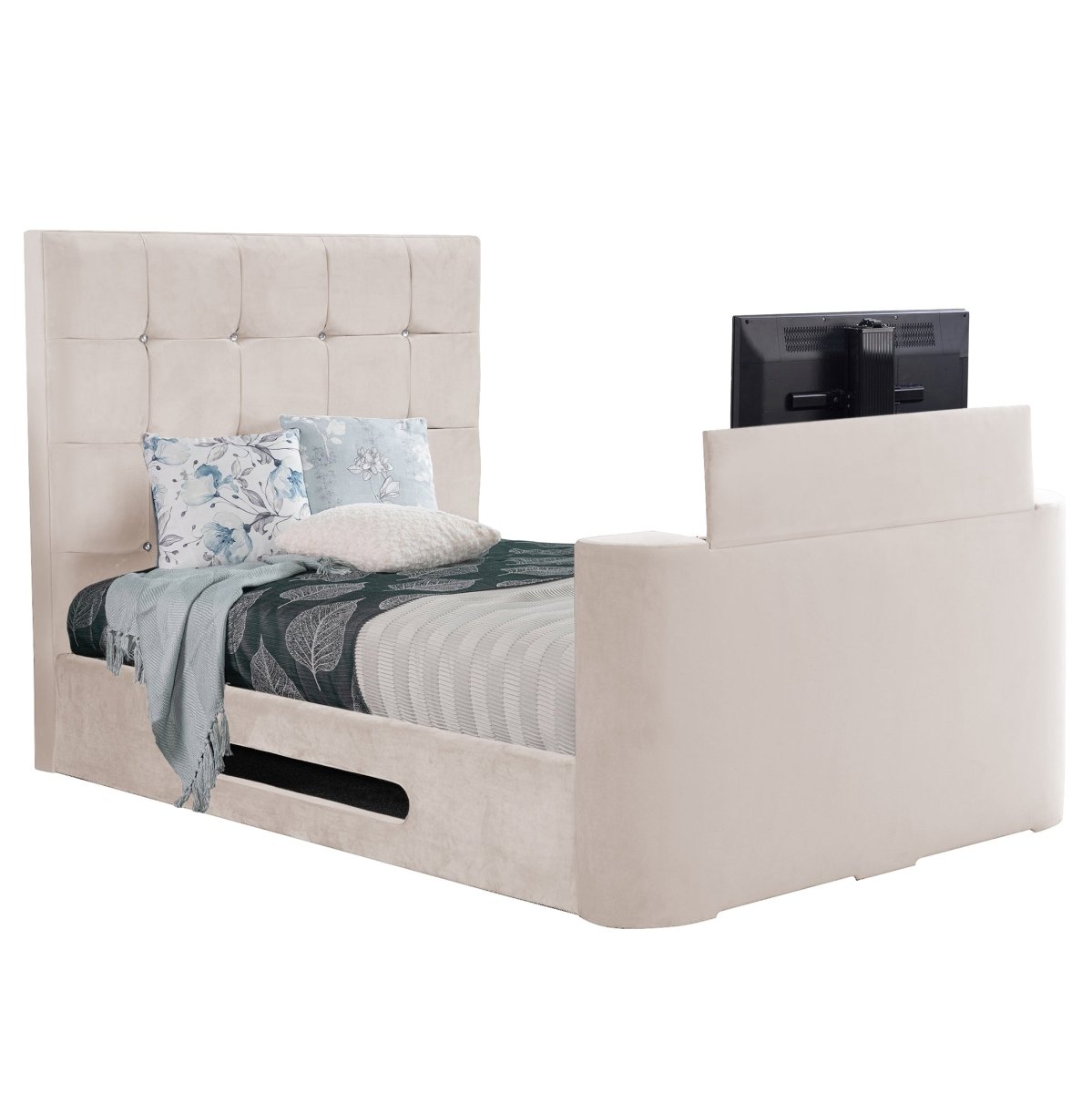 Jasmine Jewel Standard TV Bed frame - Sweet Dreams - TV Beds Northwest - INI - choose your colour tvbed - doubletvbed