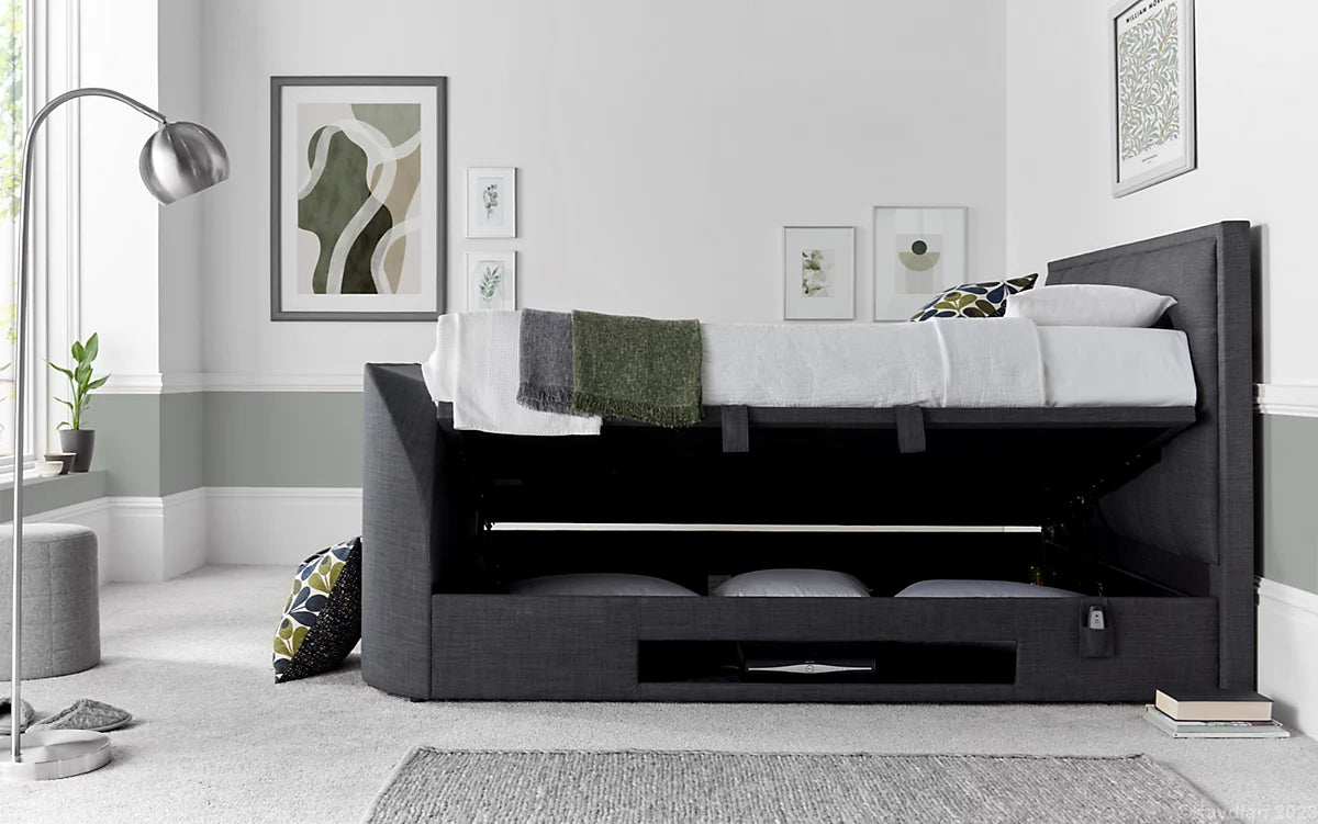 Falmer Ottoman Storage TV Bed Frame