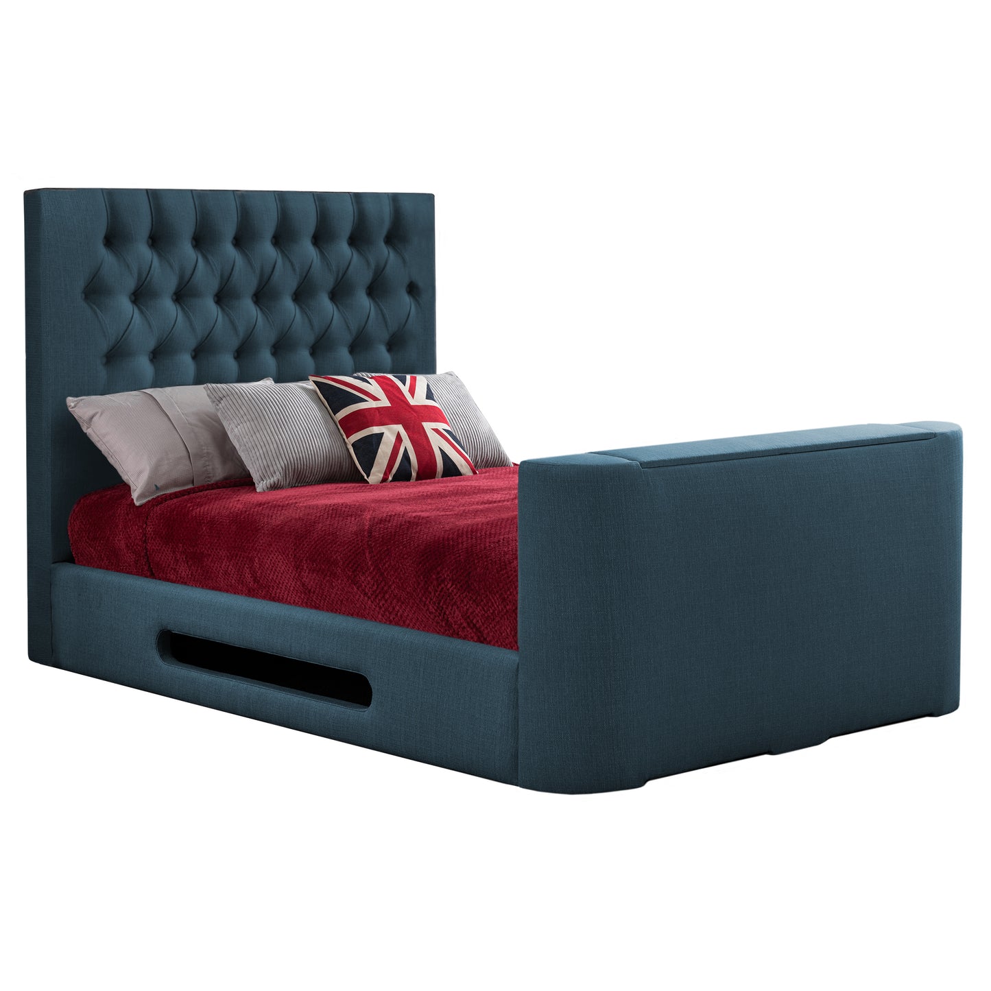 Sweet Dreams Loren Fabric TV Bed Frame