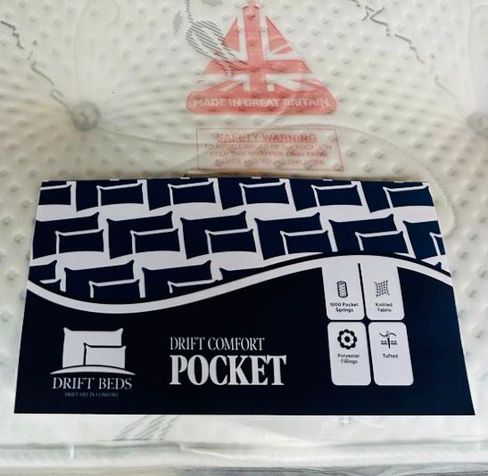 Drift 1000 Comfort Pocket Mattress - TV Beds Northwest - doublemattress - kingmattress