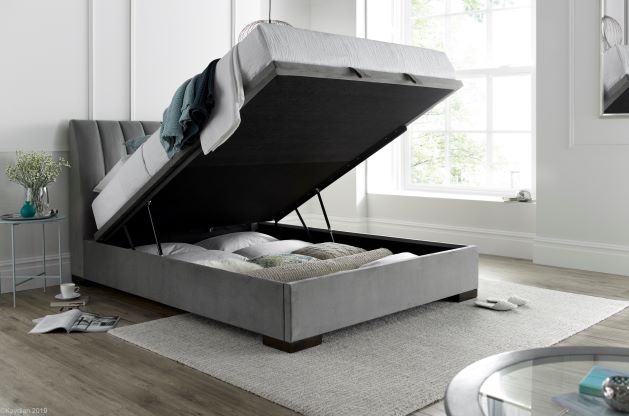 Lanchester Ottoman Storage Bed - Velvet Plume Grey - TV Beds Northwest - LAN135PLU - doubleottoman - doubleottomanstorage