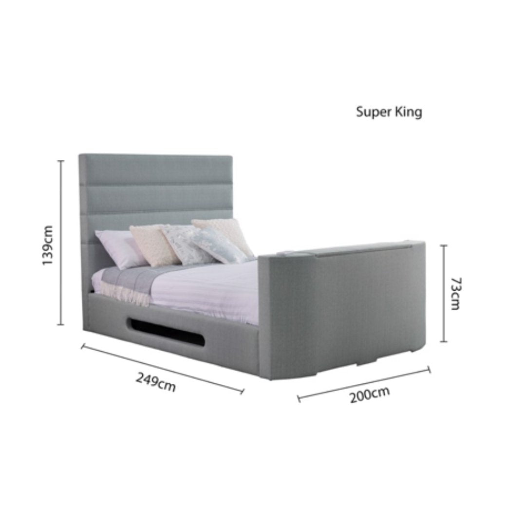 Mazarine Adjustable TV Bed - Sweet Dreams - TV Beds Northwest - Adjustable - adjustabletvbed