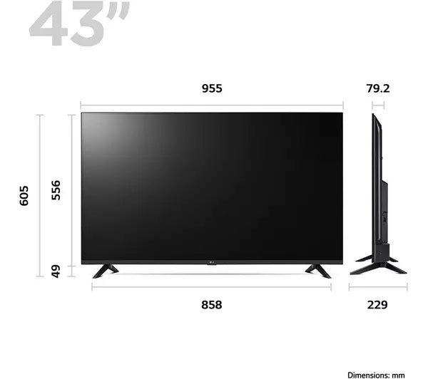 Medway Ottoman Storage TV Bed Frame - Slate Grey - TV Beds NorthwestMEDTV135SL