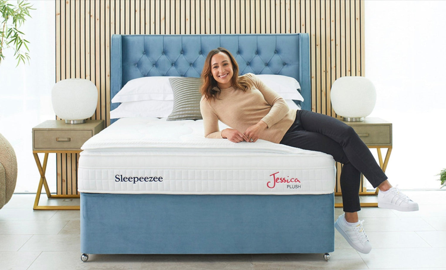 Sleepeezee Jessica Plush Pillowtop 2200 Mattress - By Jessica Ennis-Hill by Sleepeezee in only at TV Beds Northwest