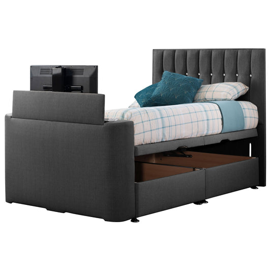 Sweet Dreams Image Sparkle TV Bed with Hybrid Storage Options - TV Beds Northwest