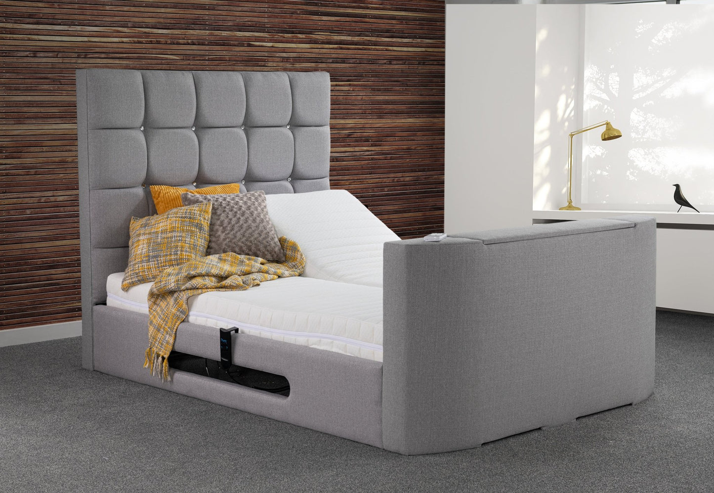 Jasmine Jewel Adjustable TV Bed Frame - Sweet Dreams - TV Beds Northwest - Adjustable - adjustable bed